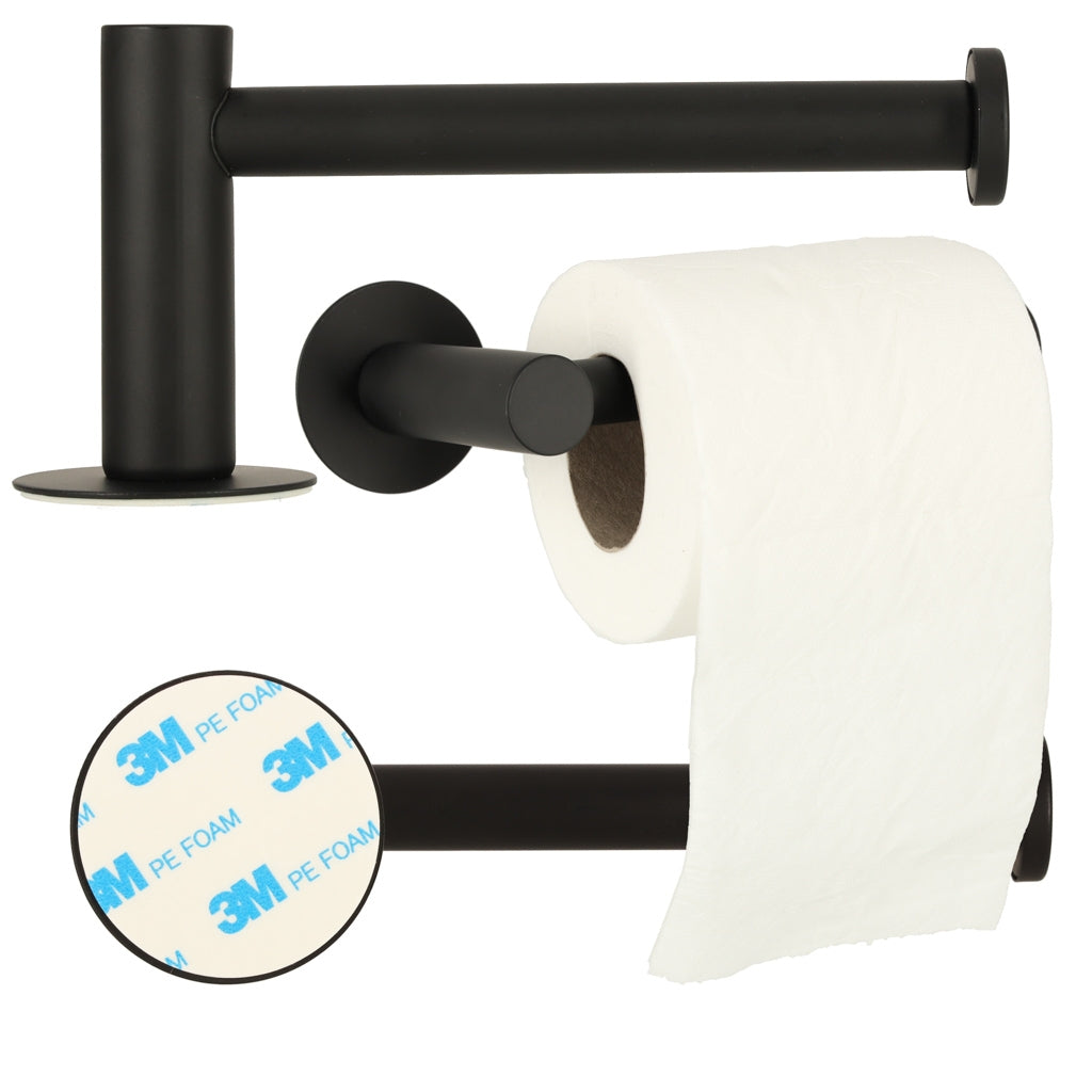 Loft toilet paper holder black WC