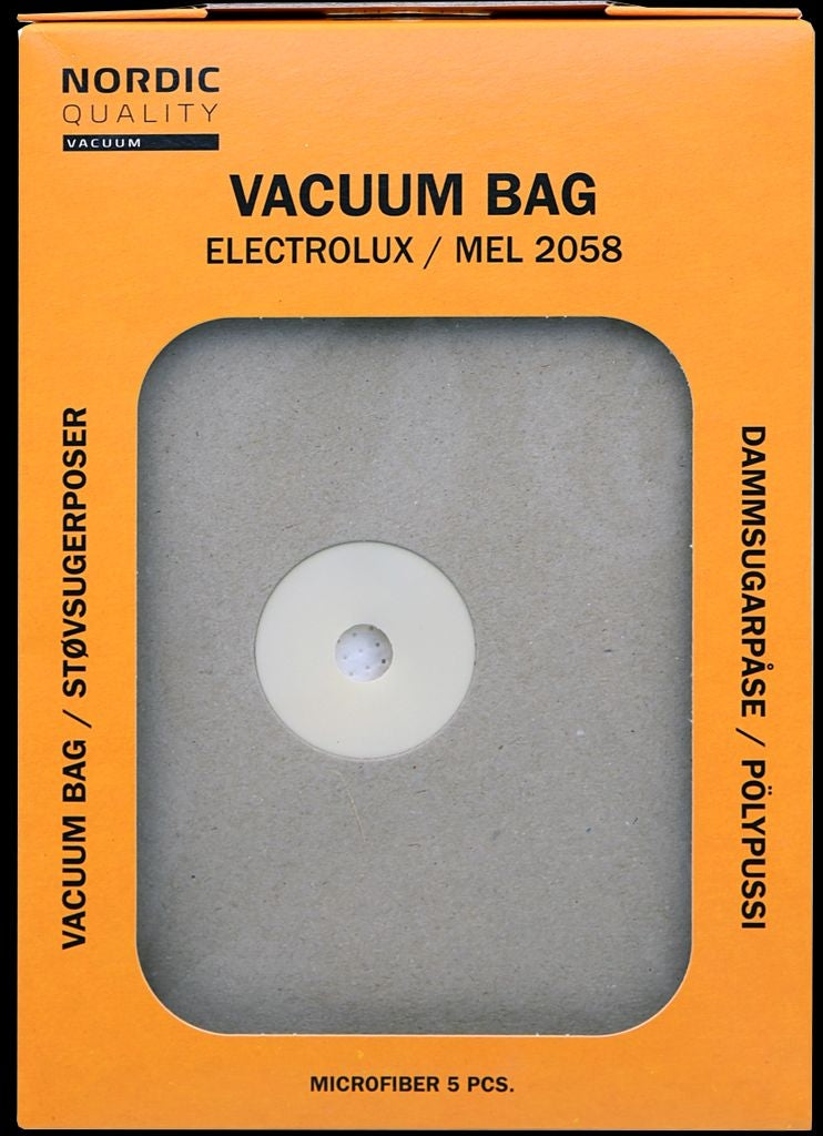 MEL 2058 Vacuum cleaner bags, 5 pcs.
