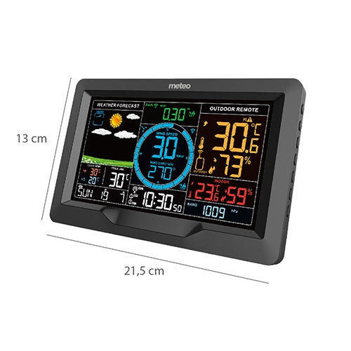 METEO weather station with wifi wind and precipitation meter