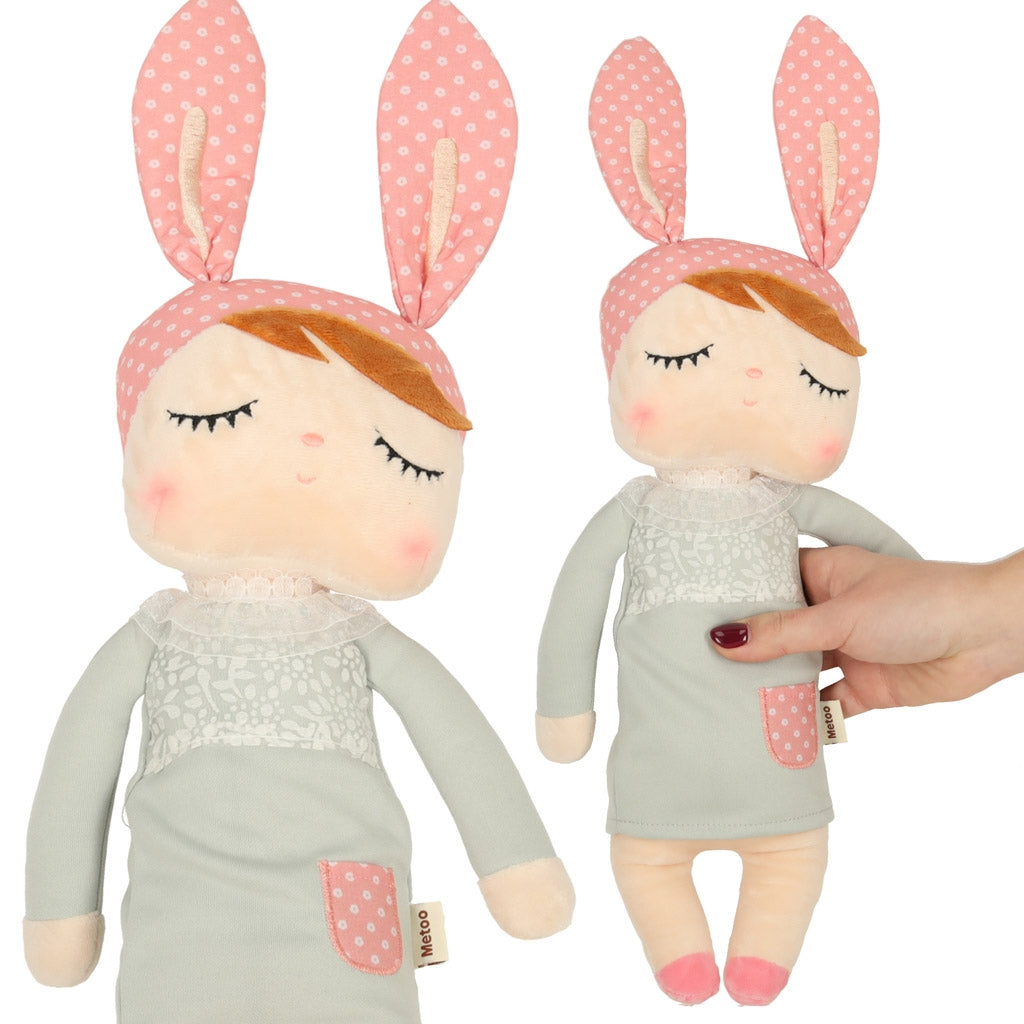 METOO doll in grey dress 34cm