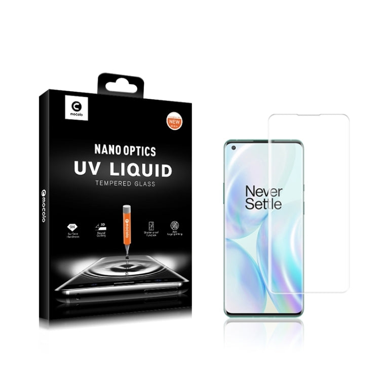 MOCOLO UV Screen Protector in 3D Tempered Glass for OnePlus 8 Pro