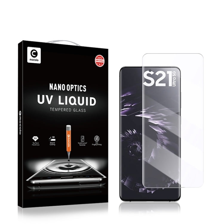 MOCOLO UV Screen Protector in 3D Tempered Glass for Samsung Galaxy S21 Ultra