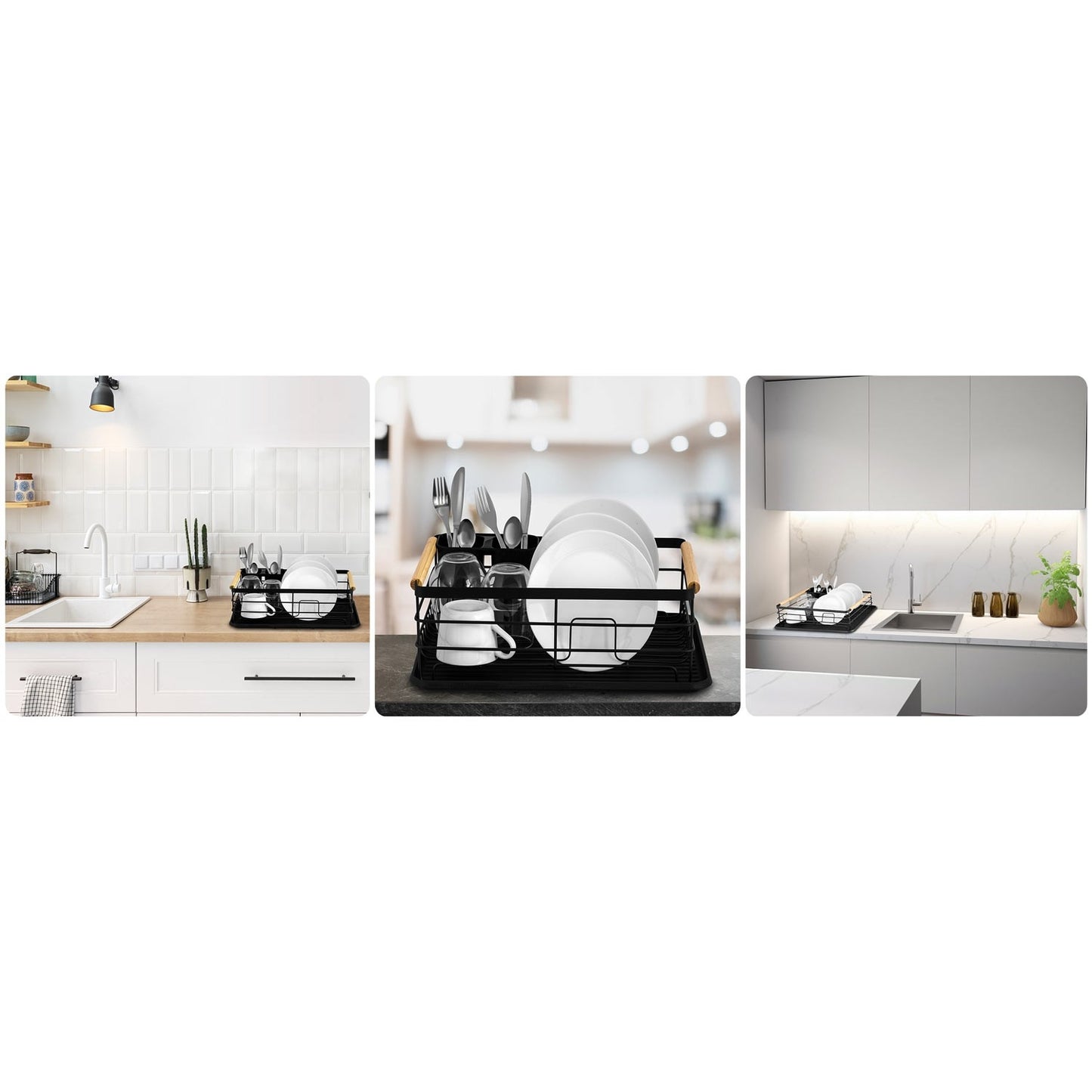 MS-600 Massido dish dryer, black