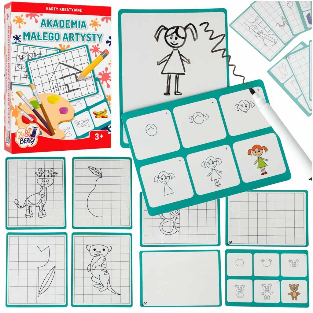 MUDUKO Academy of the Young Artist Creative Cards 3+
