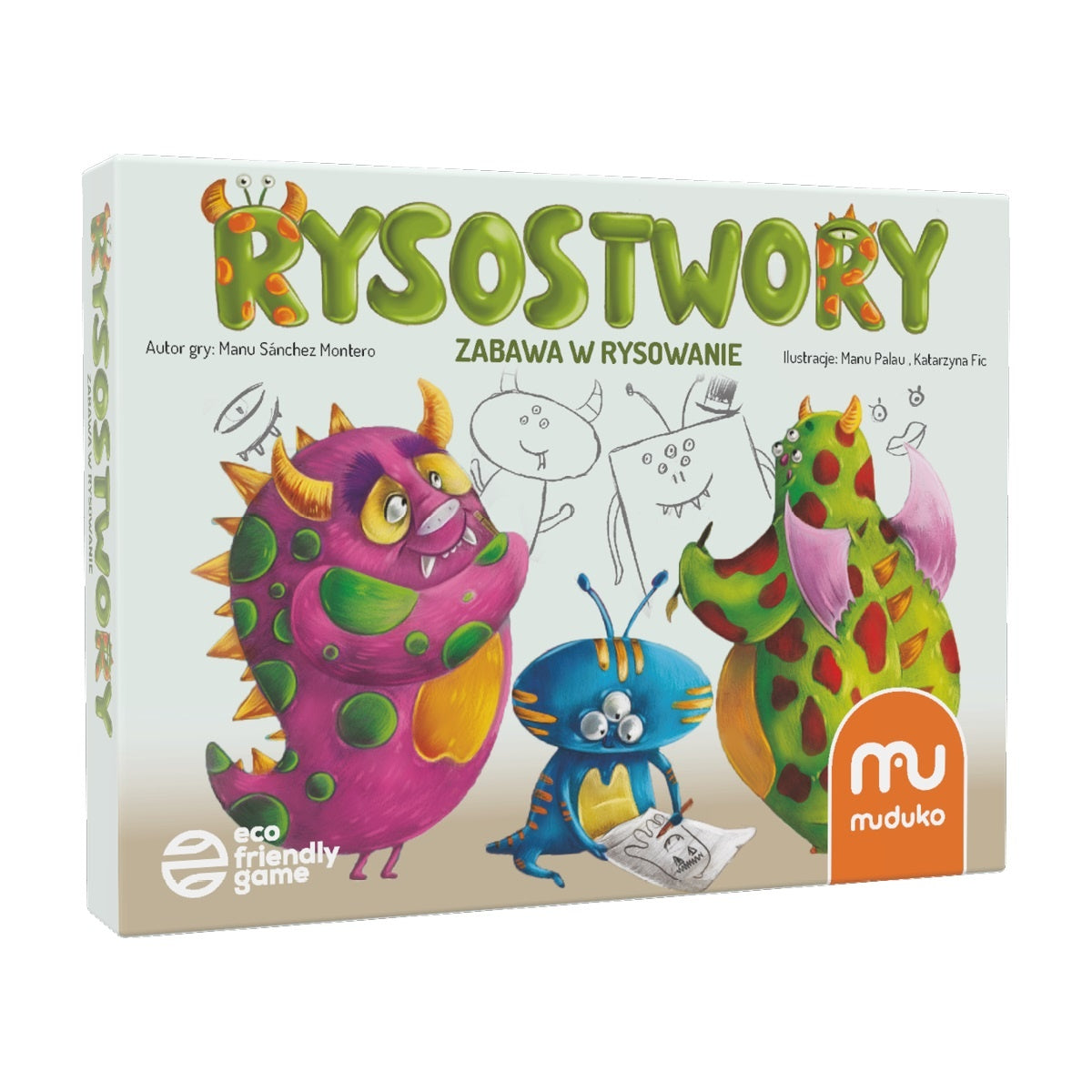 MUDUKO Drawing game Figures educational game 4+