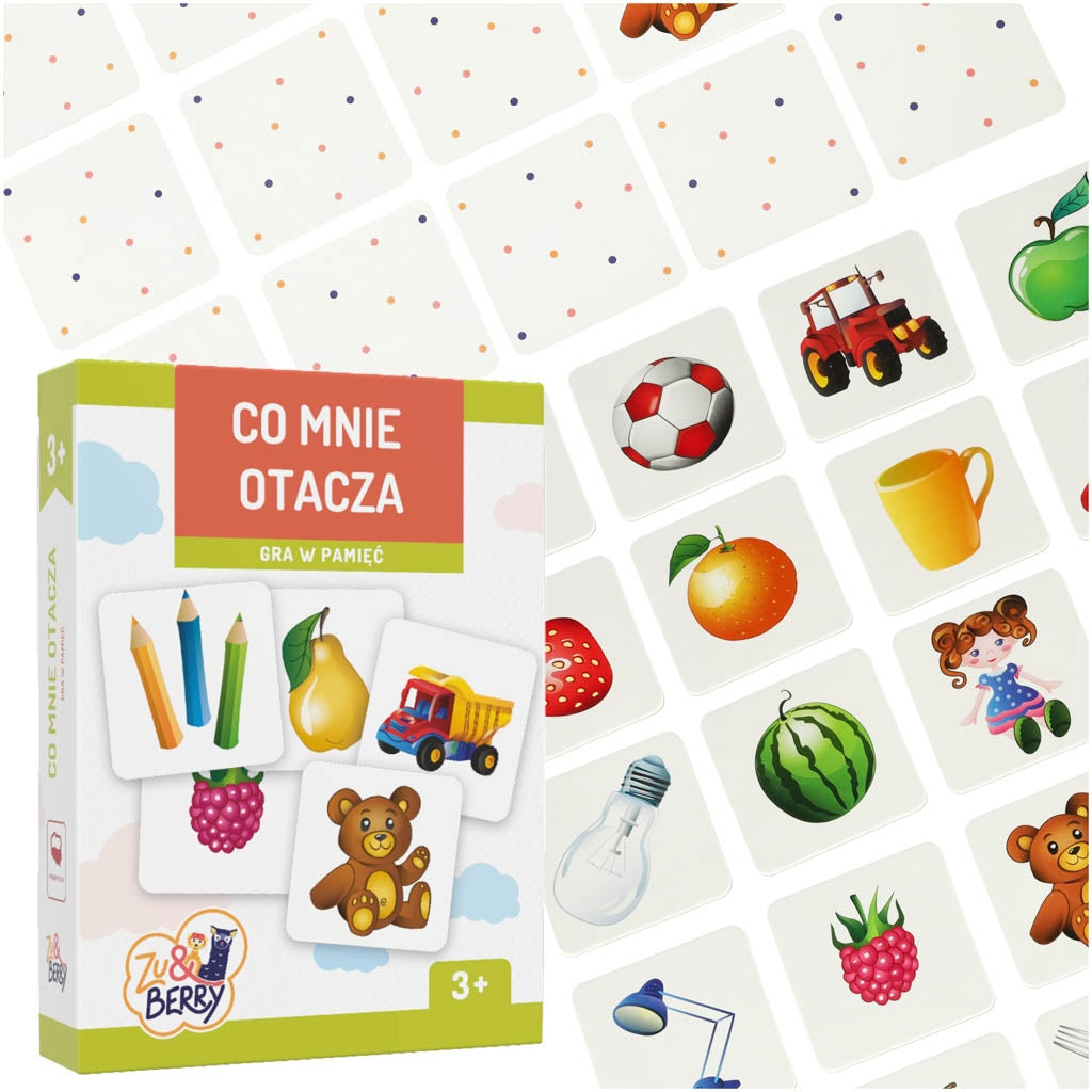 MUDUKO What's Around Me Memory Game 3+