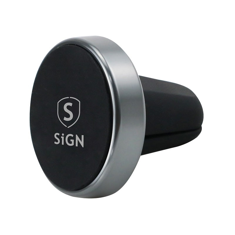 Magnetic Mobile Phone Holder Car Universal - Silver