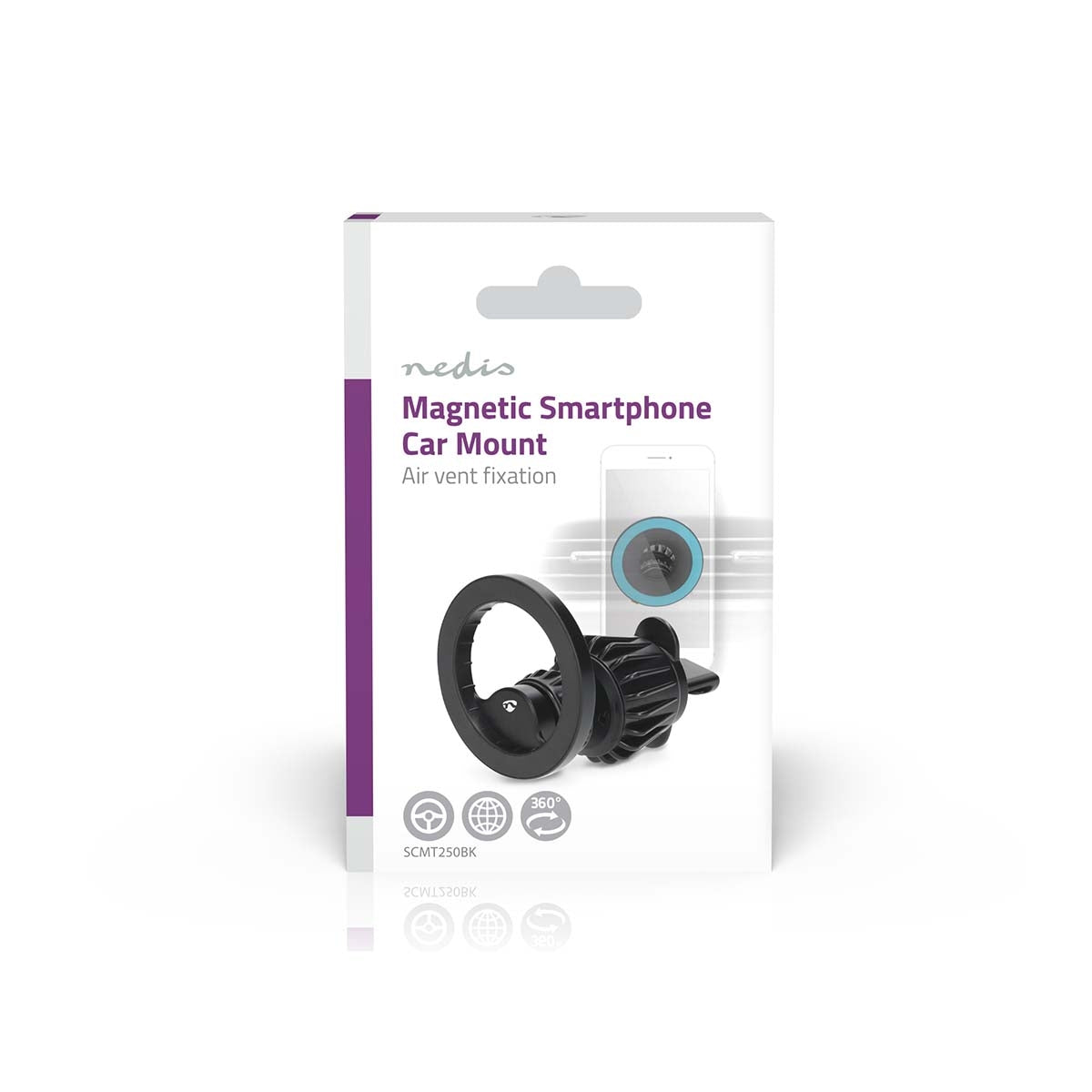 Magnetic Smartphone Car Mount, Universal Air Vent Holder