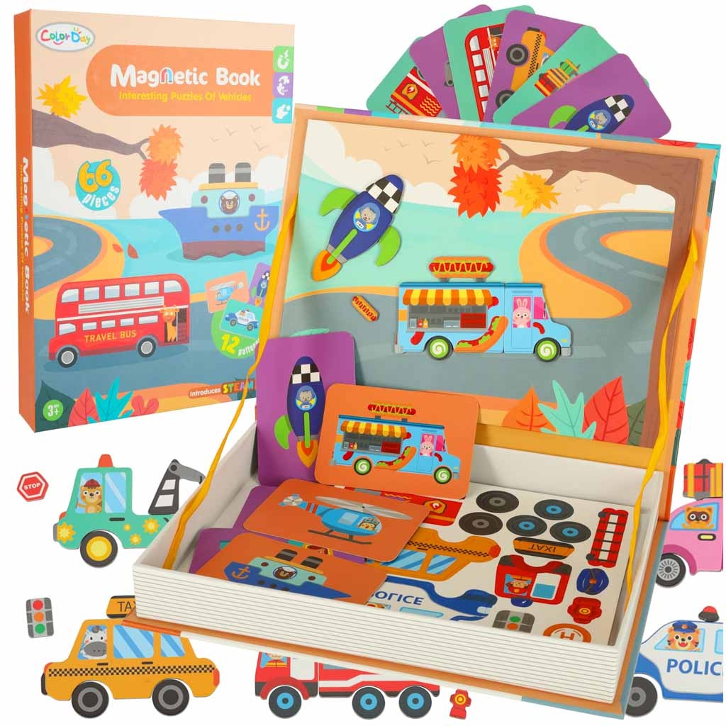 Magnetic means of transport jigsaw puzzle