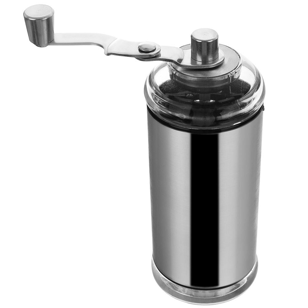 Manual Coffee Grinder in Stainless Steel and Adjustable Grinding Degree