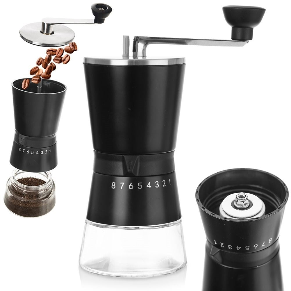Manual Coffee Grinder with Adjustable Ceramic Grinding Degree
