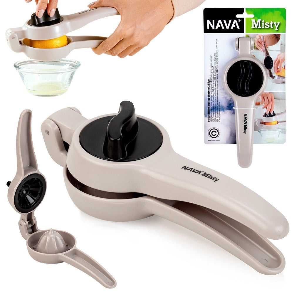 Manual citrus juicer with knob MISTY 22.5x7 cm