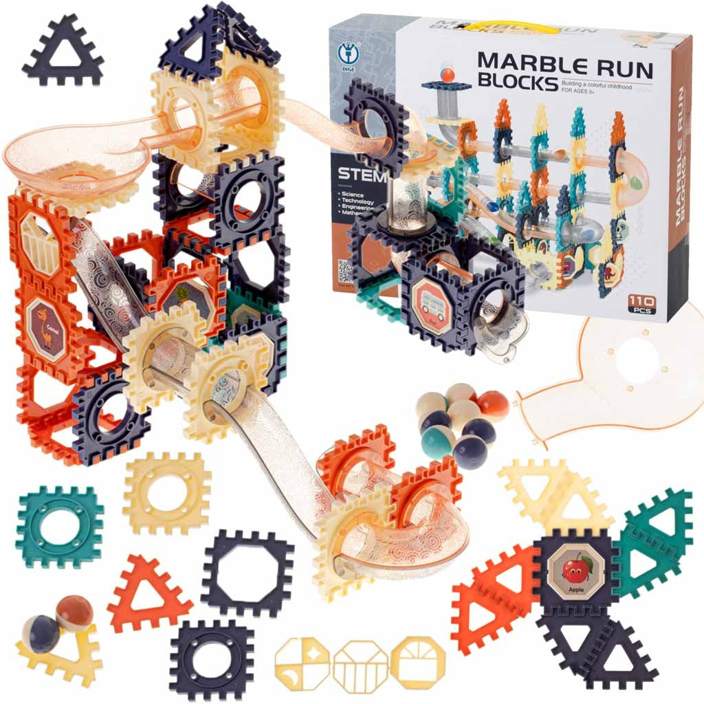 Marble ball track blocks 110 el.
