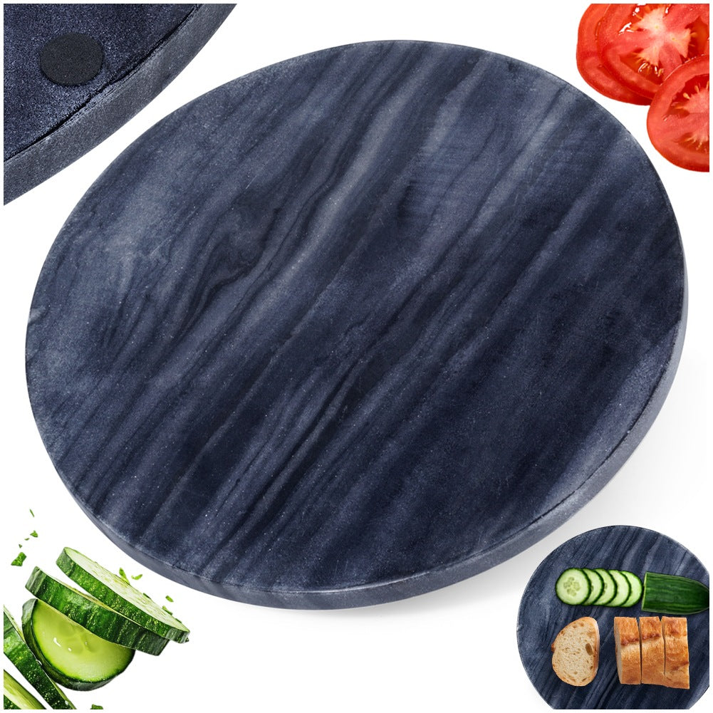 Marble chopping and serving board 28 cm