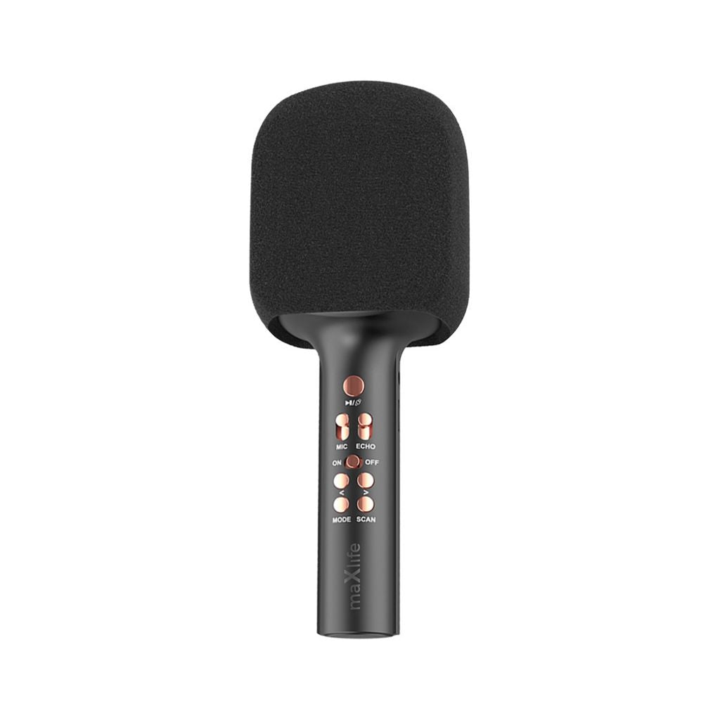 Maxlife Bluetooth microphone with speaker - Black
