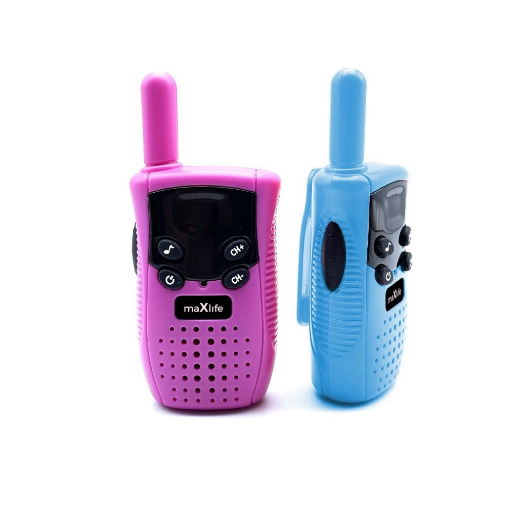 Maxlife Walkie Talkie Set - Blue/Pink