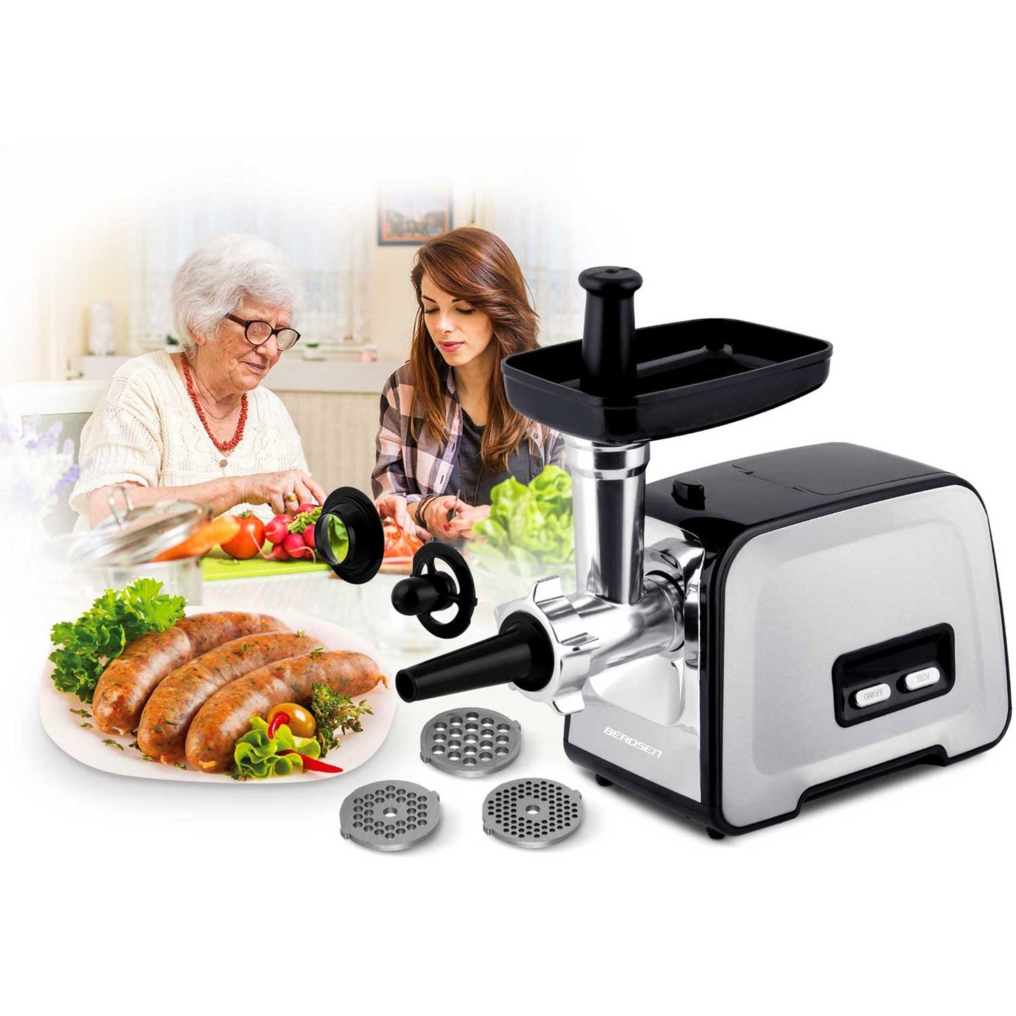 Meat grinder BD-601A Berdsen 450/1200W