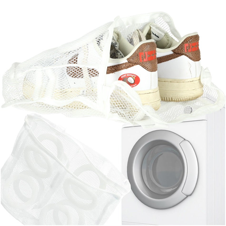Mesh bag for washing shoes
