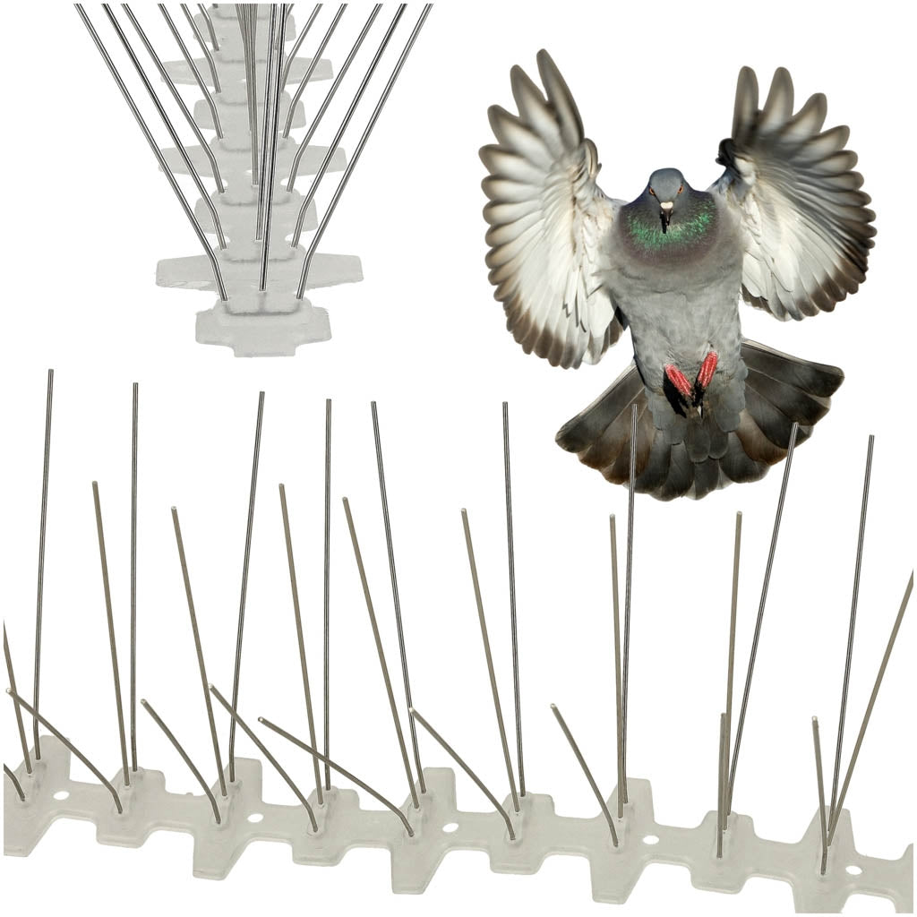 Metal bird spikes for pigeons 50cm x 11cm x 4cm