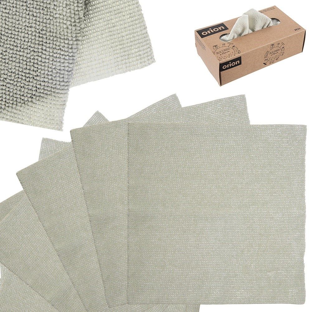 Microfibre kitchen cloths 20x20 cm 20 pcs.