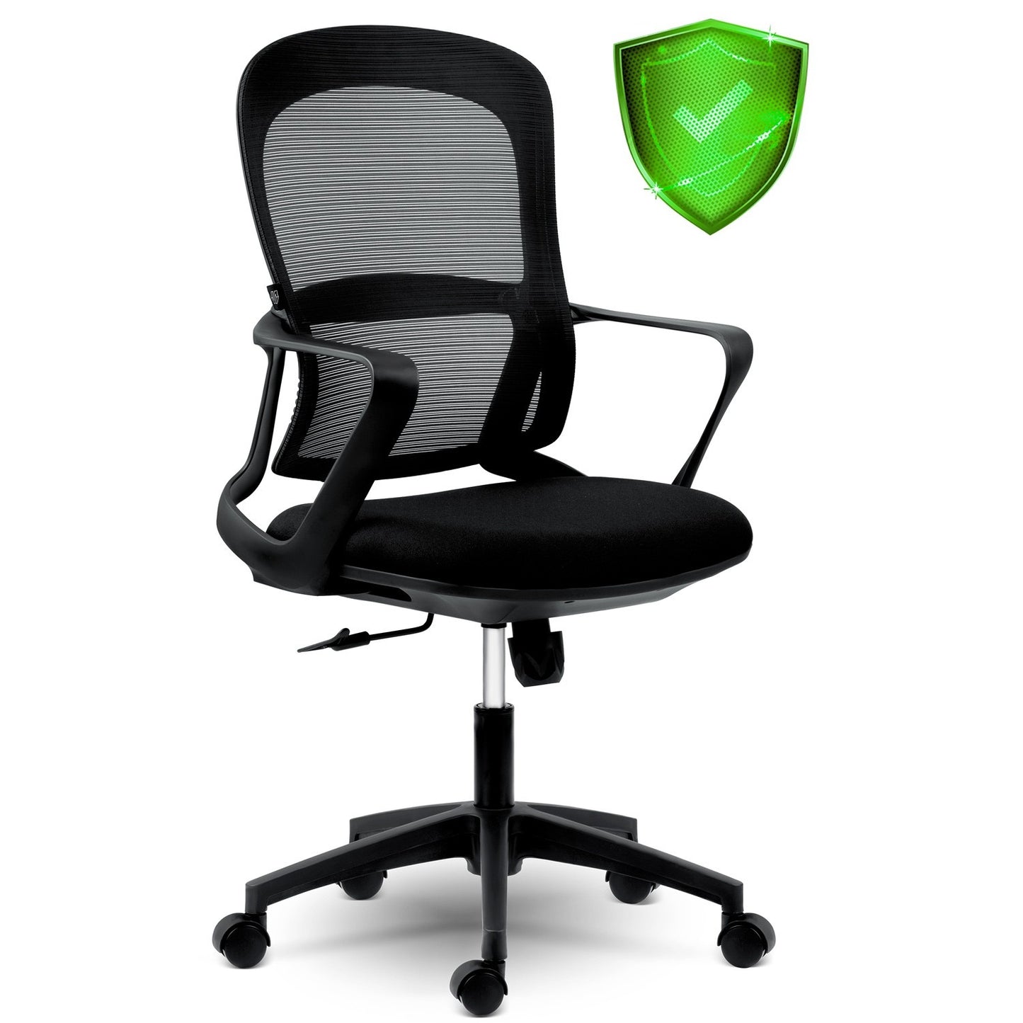 Micro-mesh office chair Sofotel Haga black