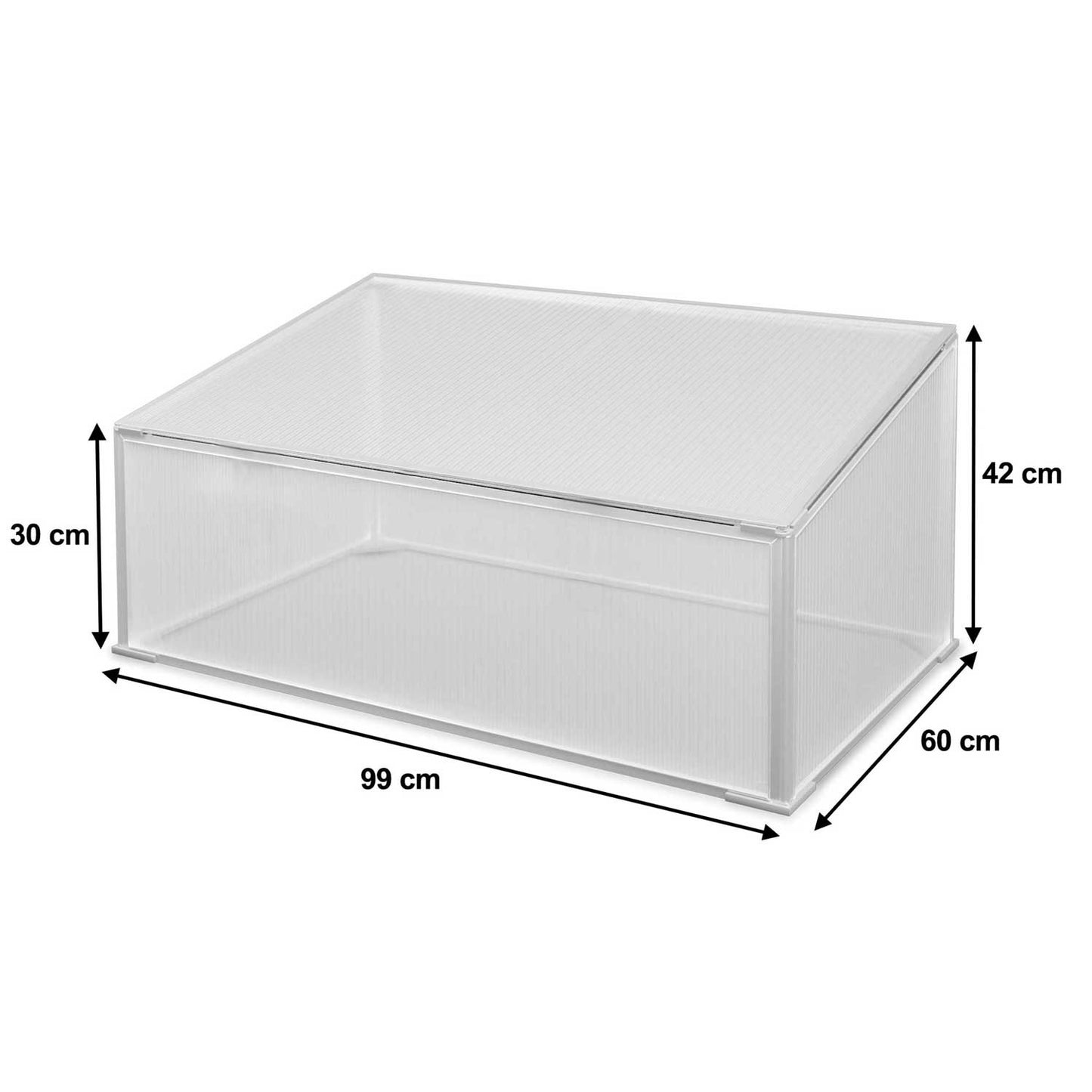Mini garden greenhouse 99 x 60 x 42 cm Plonos 4924