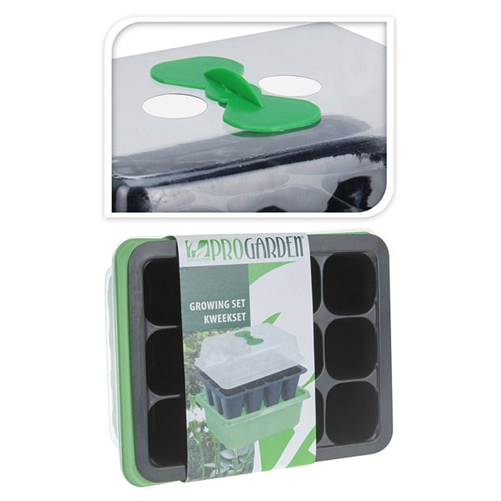 Mini greenhouse for optimal seed germination and plant growth