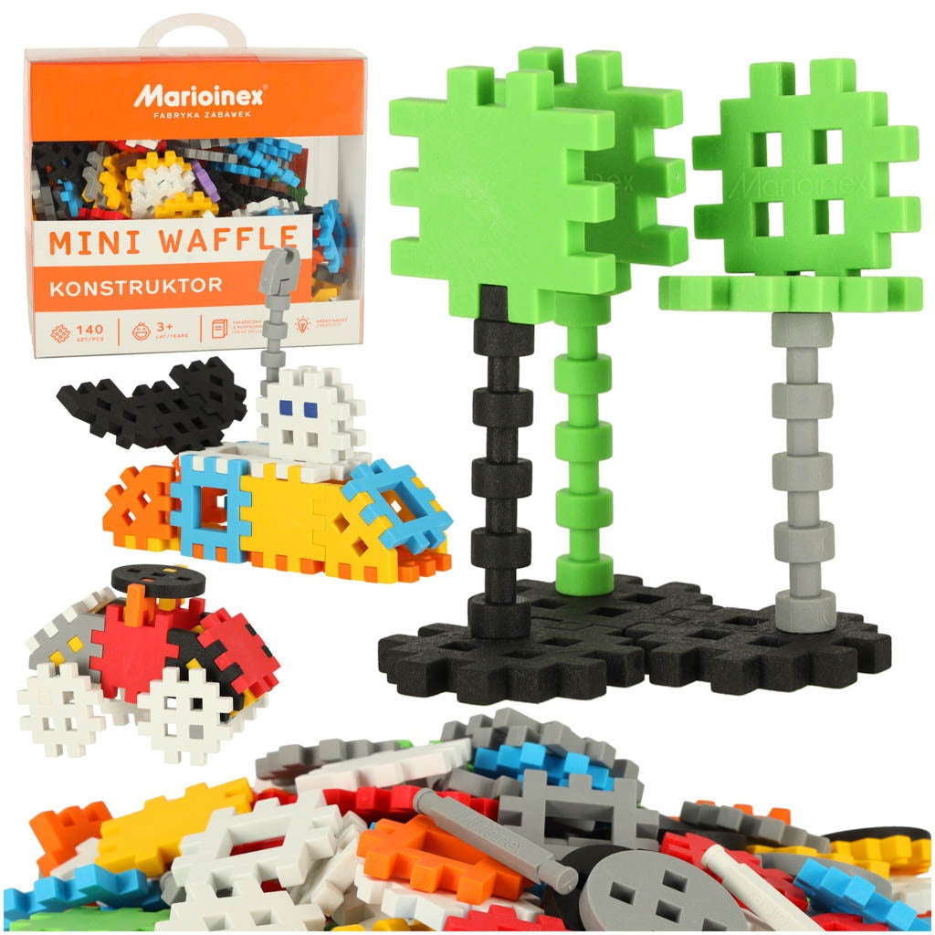 Mini wafers construction blocks 140 pieces