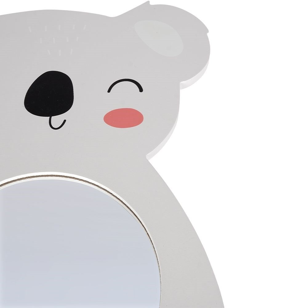 Mirror for children's rooms with a cute koala motif