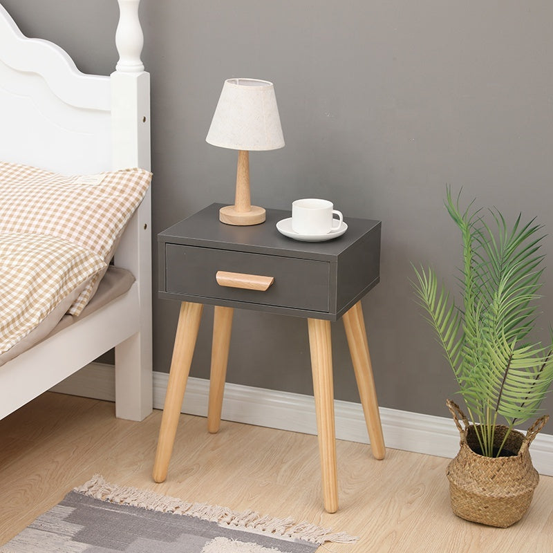 Modern bedside table, white coffee table