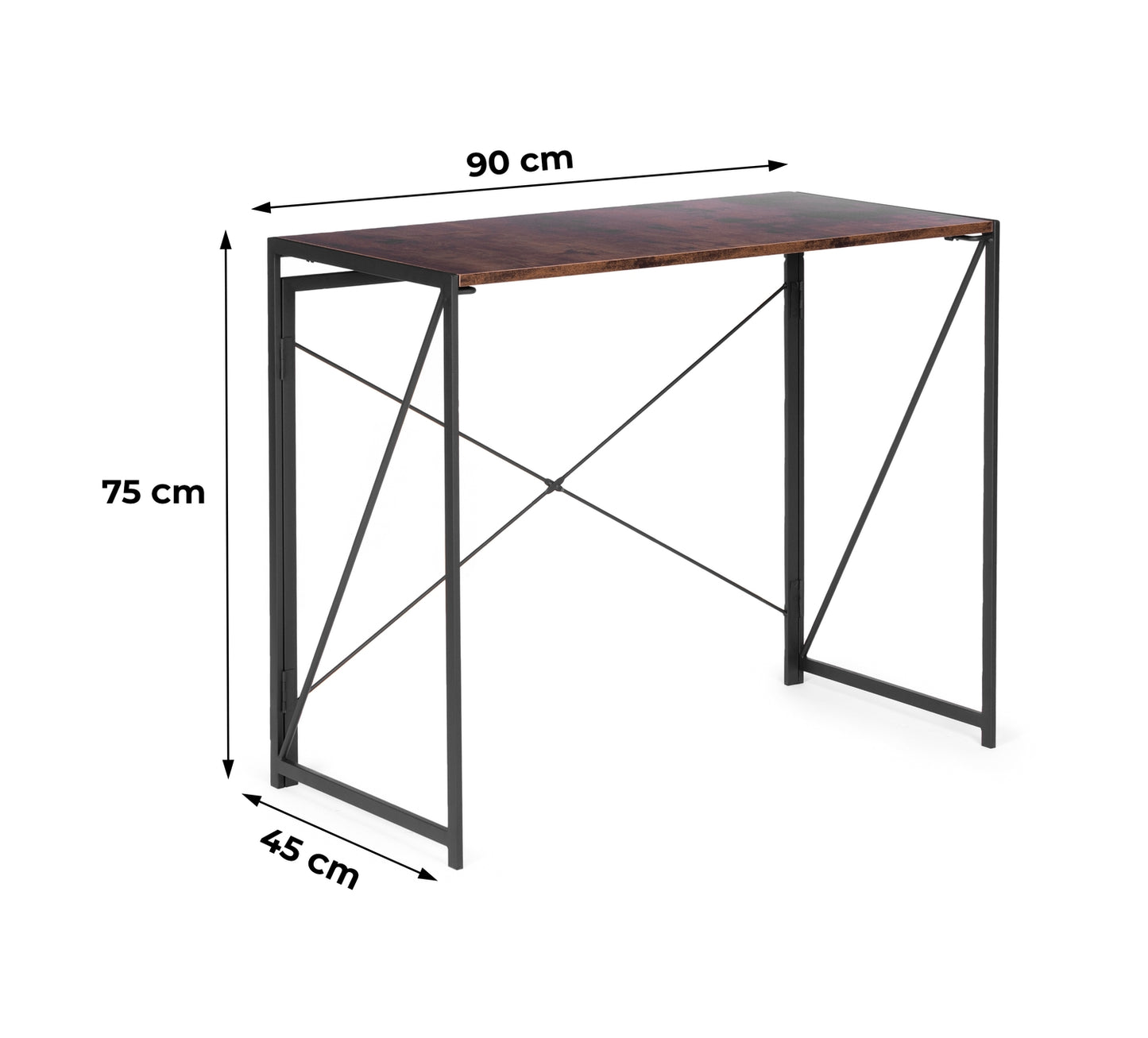 Modern loft computer desk