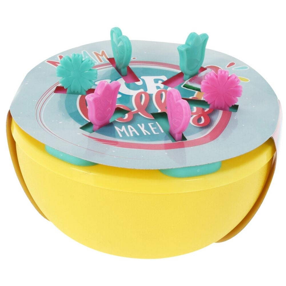 Mold for Homemade Ice Creams with Practical Sticks and Stand
