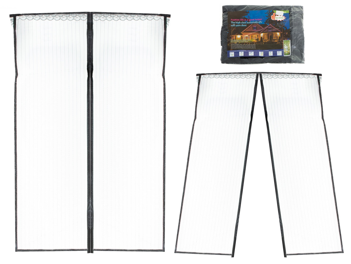 Mosquito net magnetic door net 110x220cm