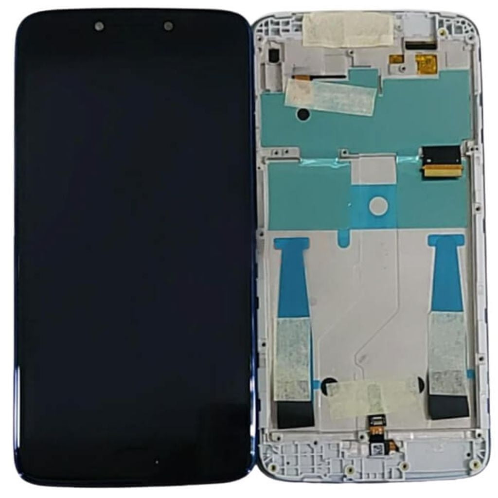 Moto E4 Plus-skärm svart
