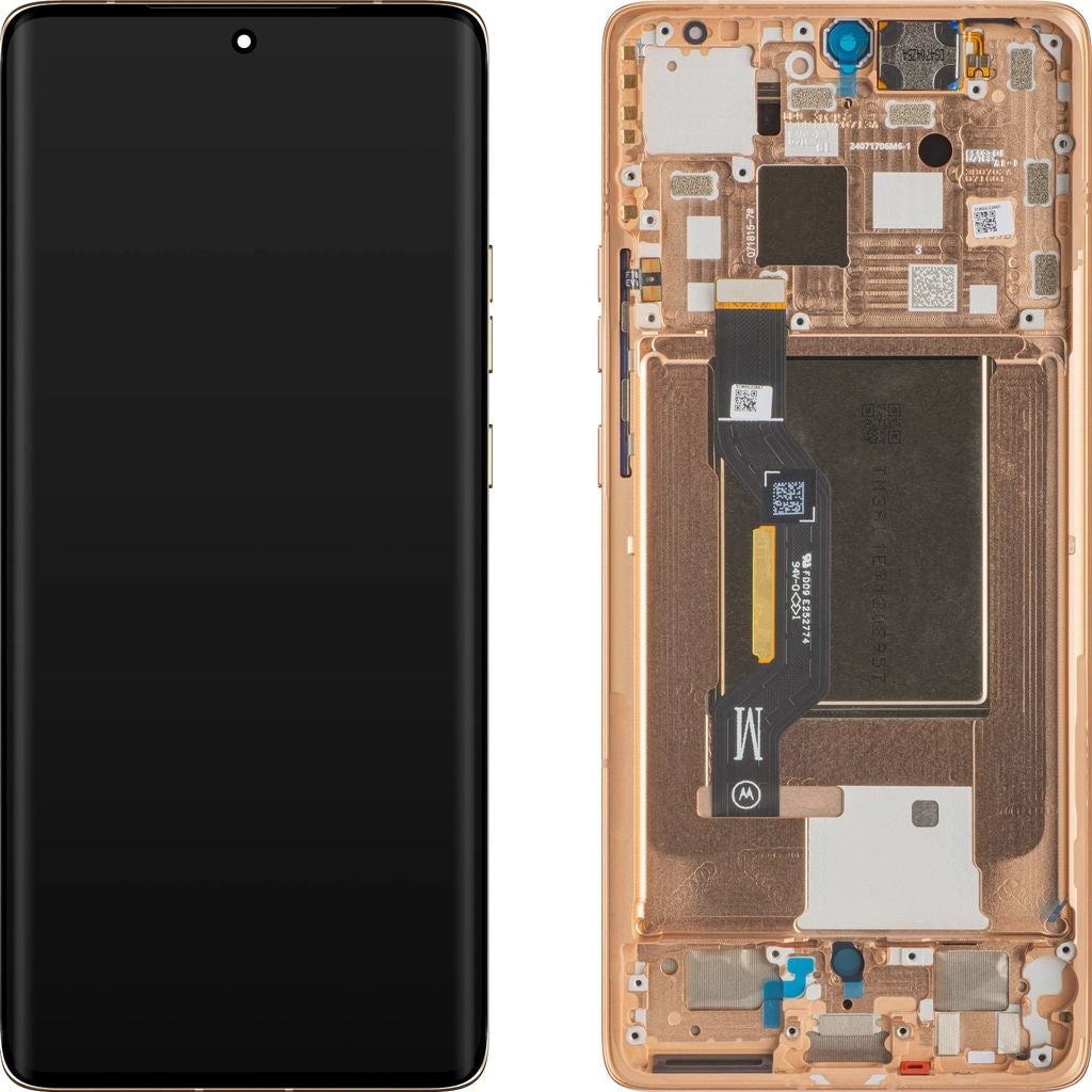 Motorola Edge 50 LCD Display Original - Peach Fuzz