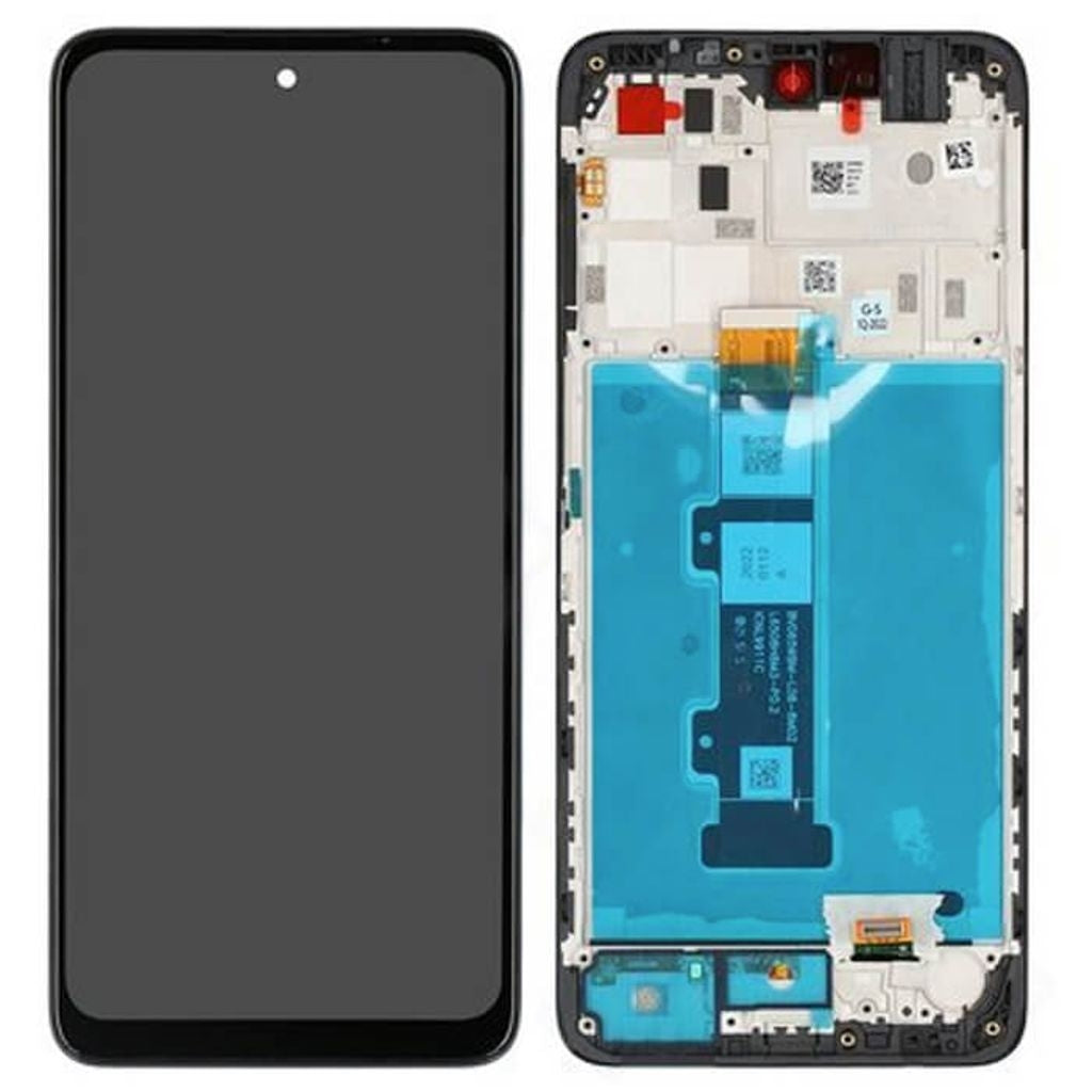 Motorola Moto G22 LCD-skärm - svart