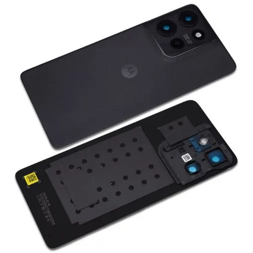Motorola Moto G75 Bakskal Original - Antracitgrå
