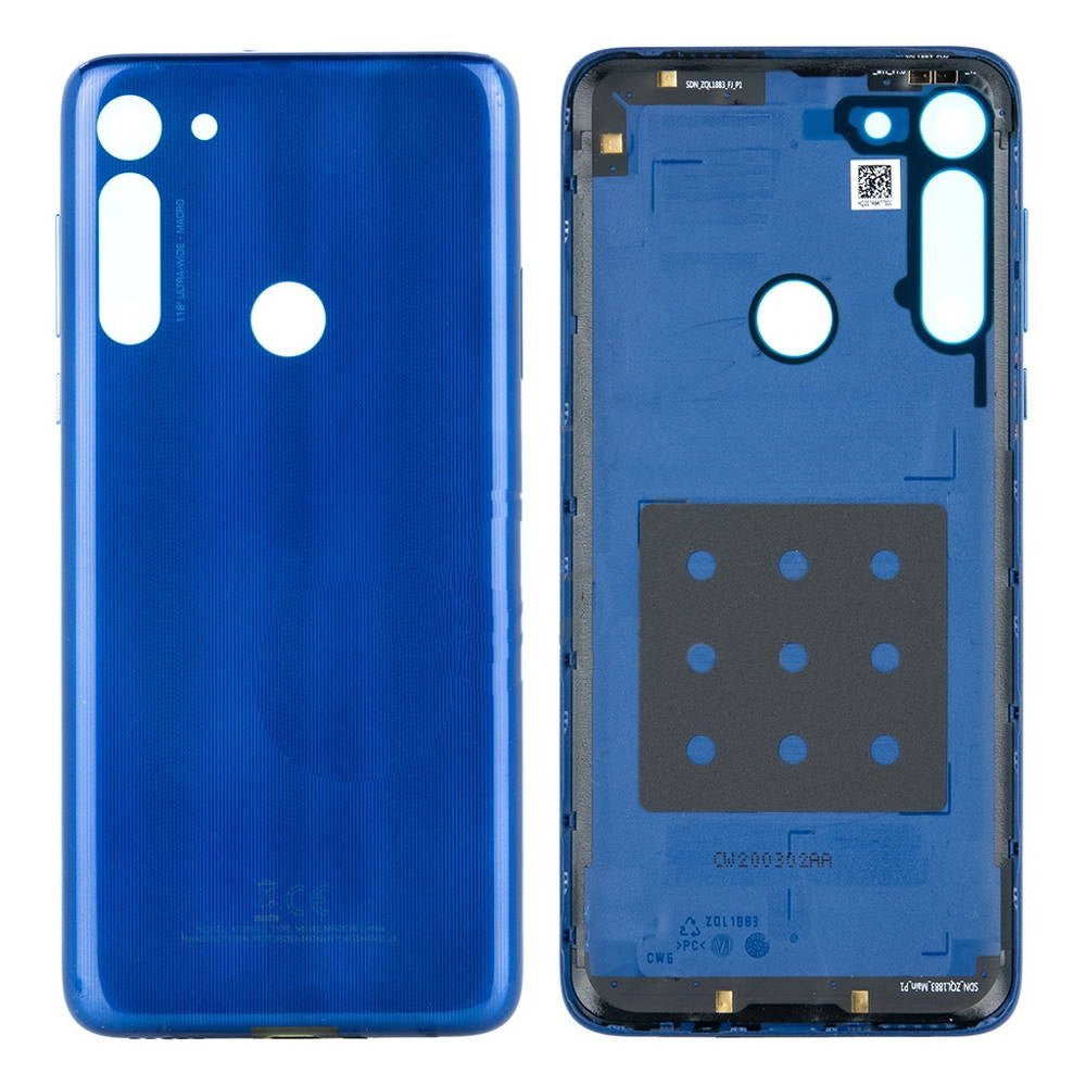 Motorola Moto G8 batteriskydd blått