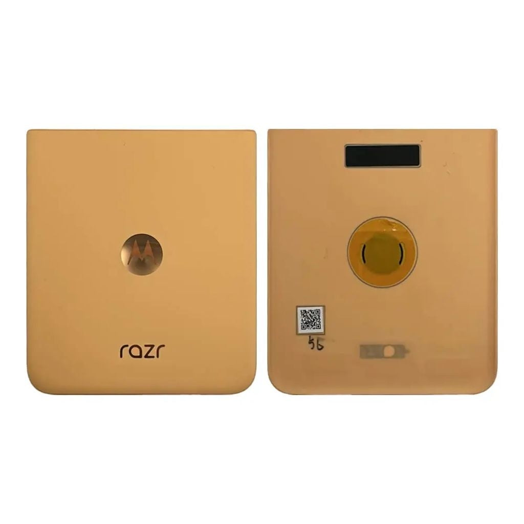 Motorola Razr 50 Ultra Bakstycke Original - Peach Fuzz