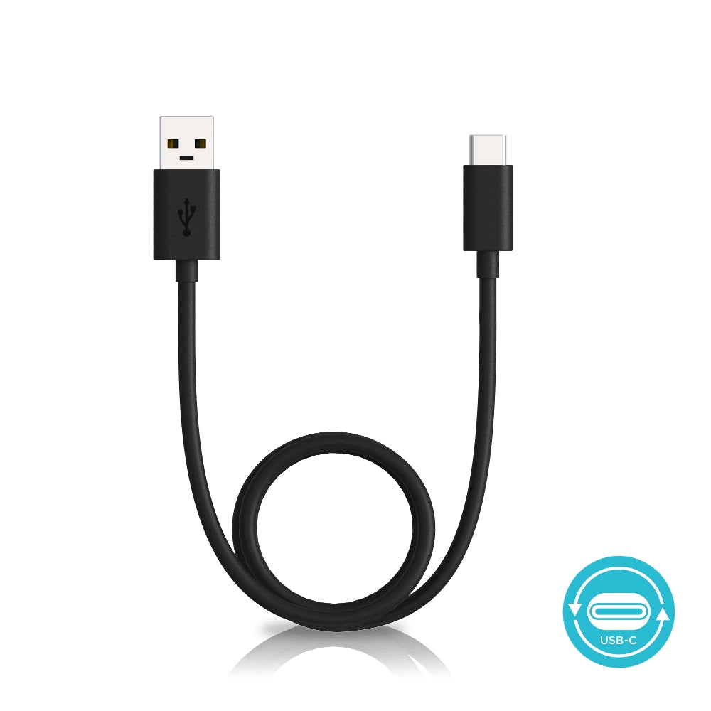 Motorola USB-A to USB-C 1 m - Black
