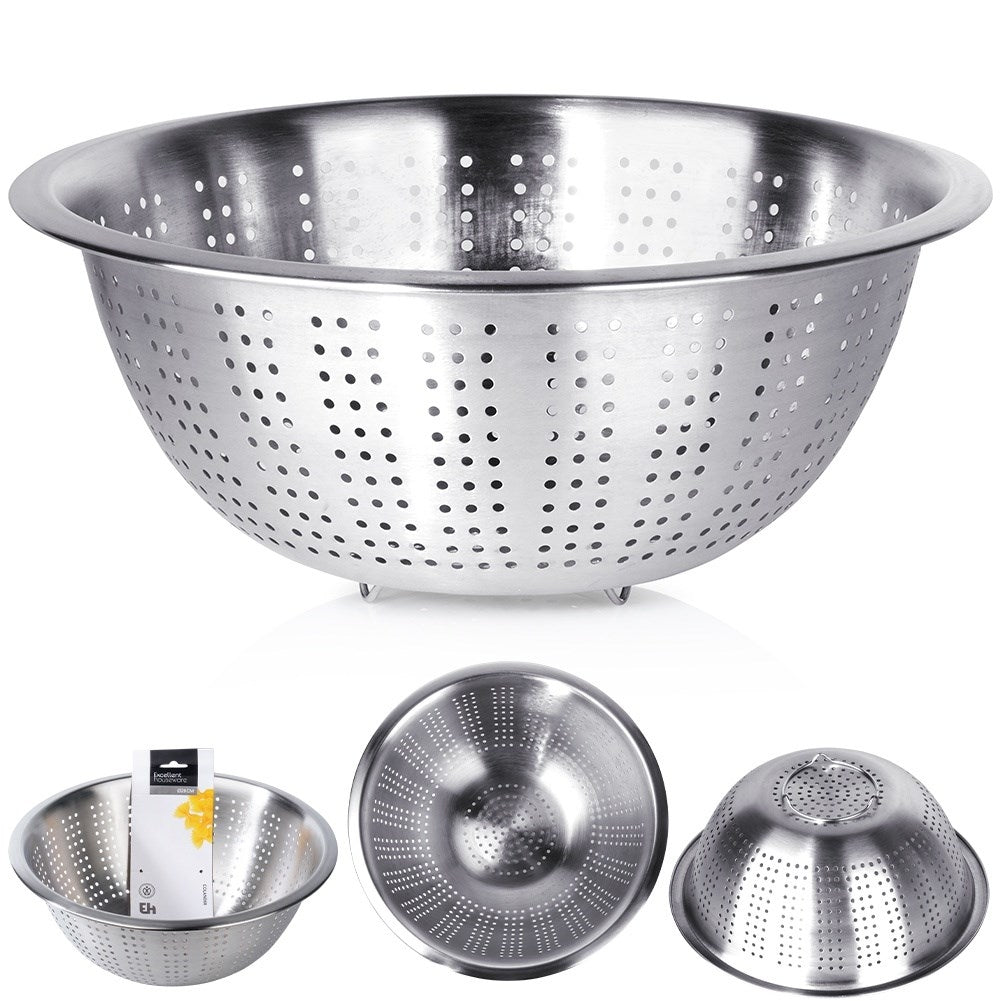 Multifunctional Kitchen Colander in Stainless Steel