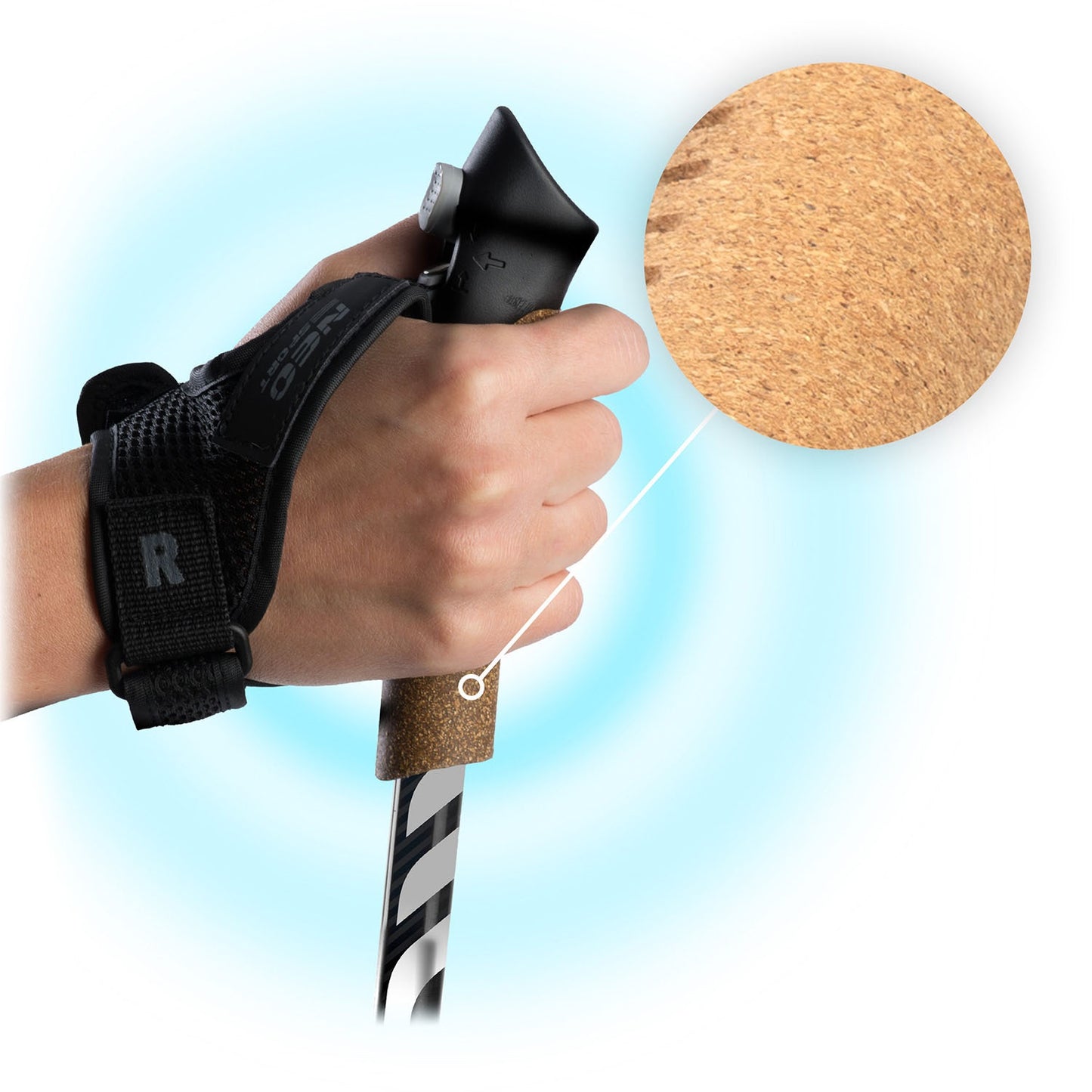 NS-383 Neo-Sport trekking poles
