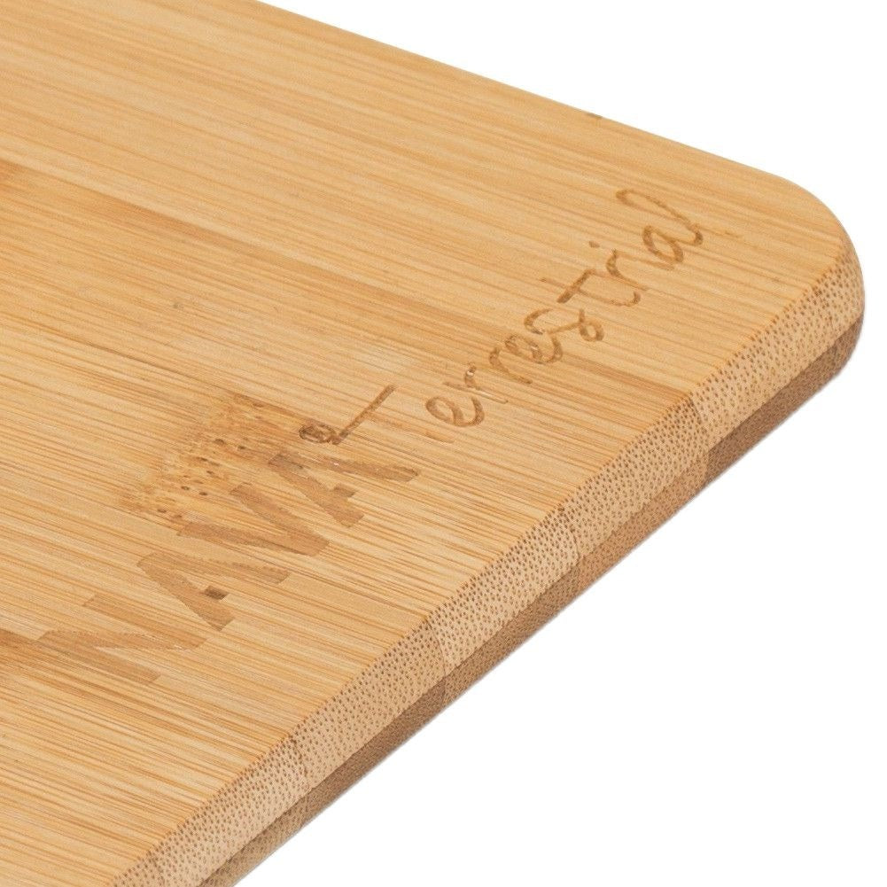 Natural Bamboo Cutting Board for Cutting and Serving