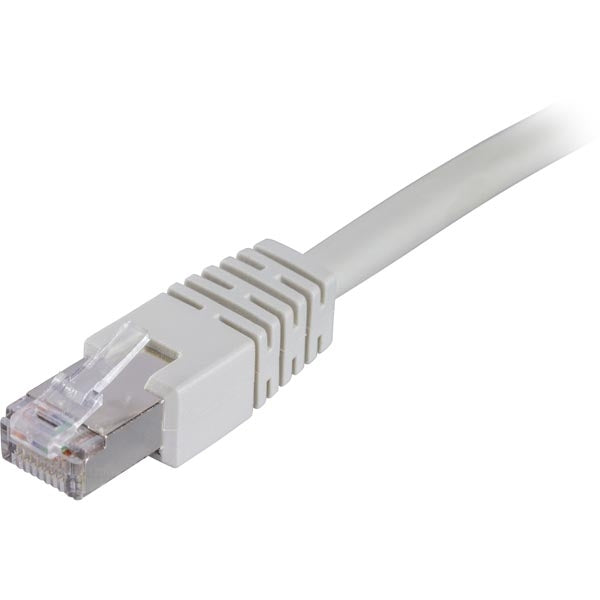 Network cable FTP Cat6 patch cable 5m, grey