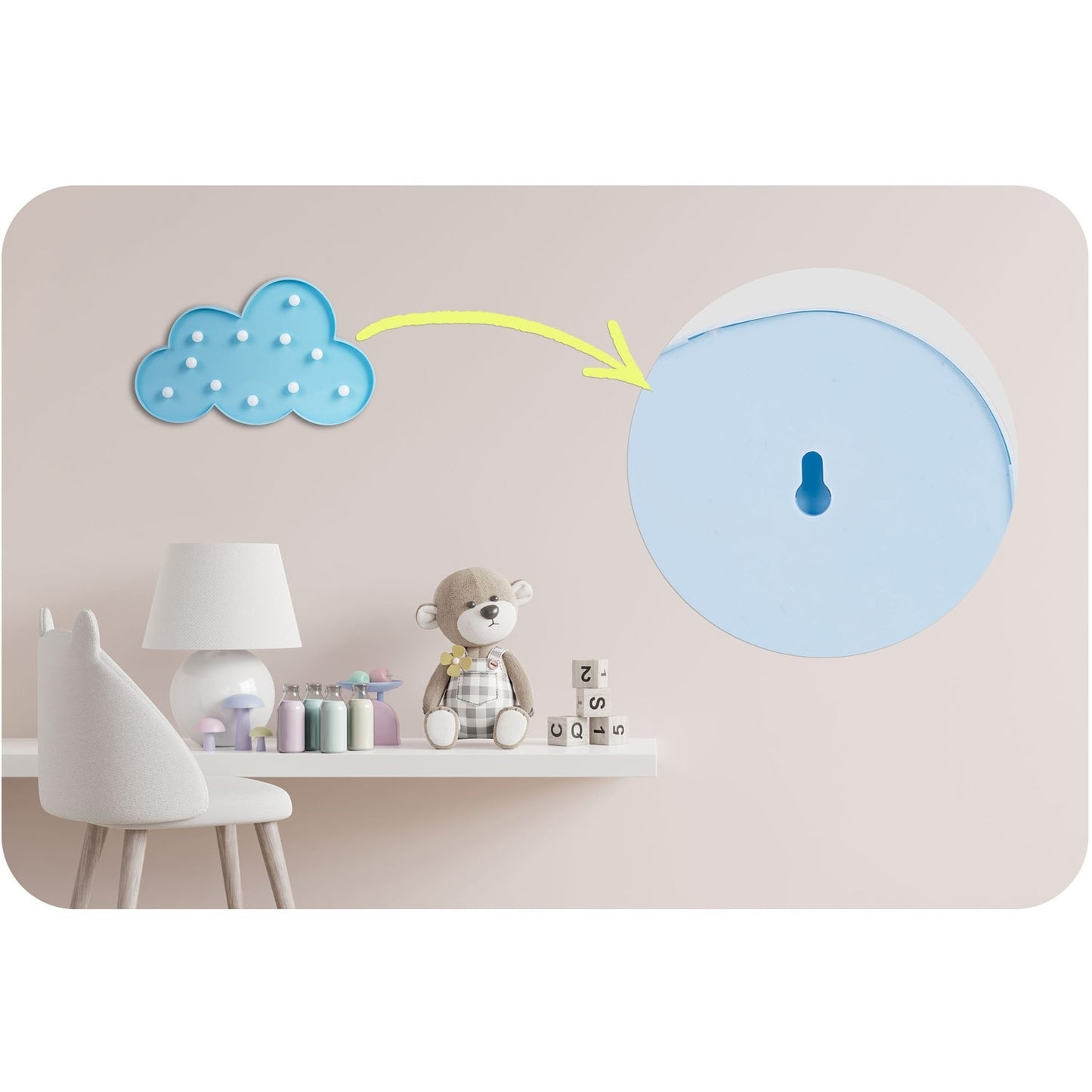 Night lamp Cloud Nukido 740923