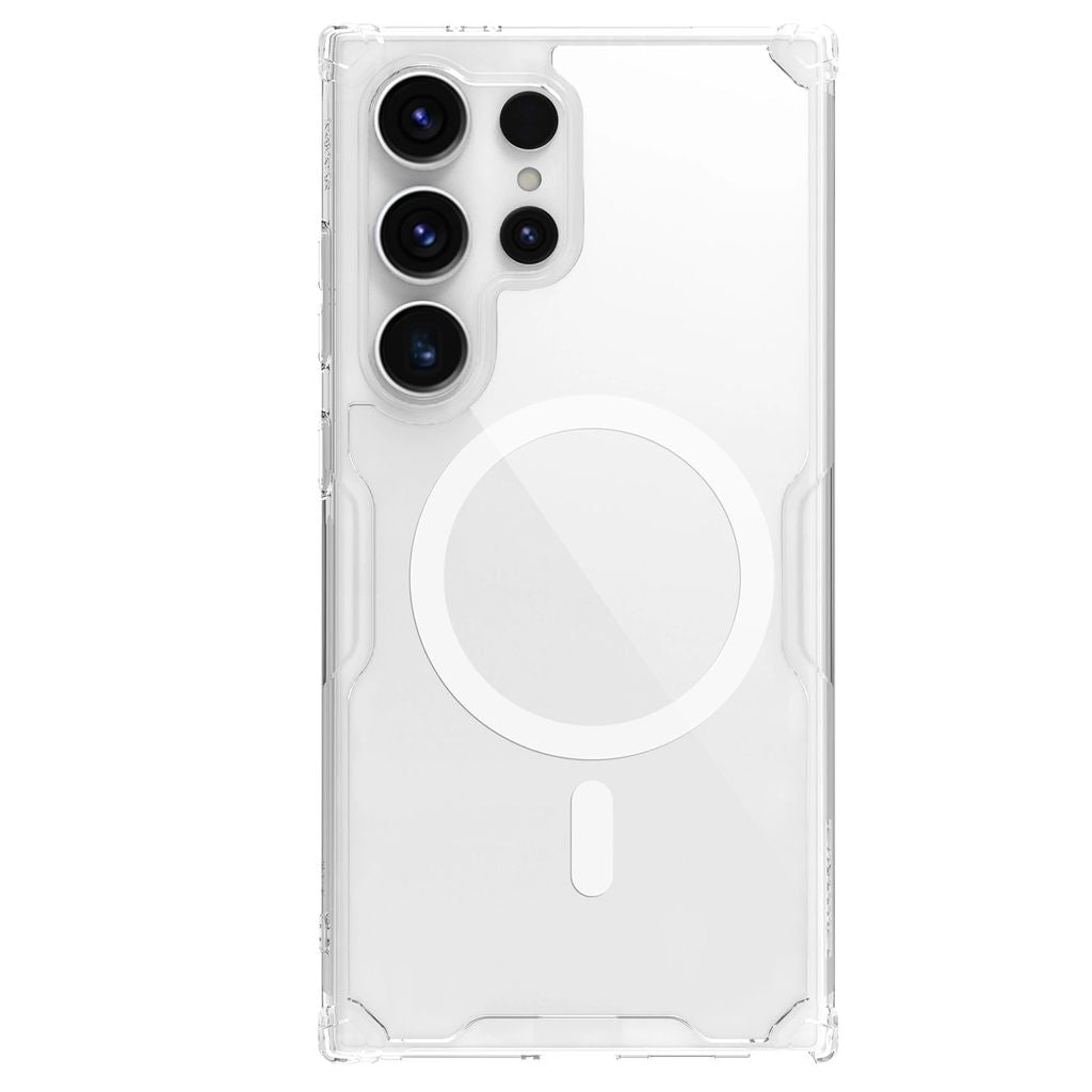 Nillkin Samsung Galaxy S24 Ultra Nature Pro Case with Magnetic Ring - White