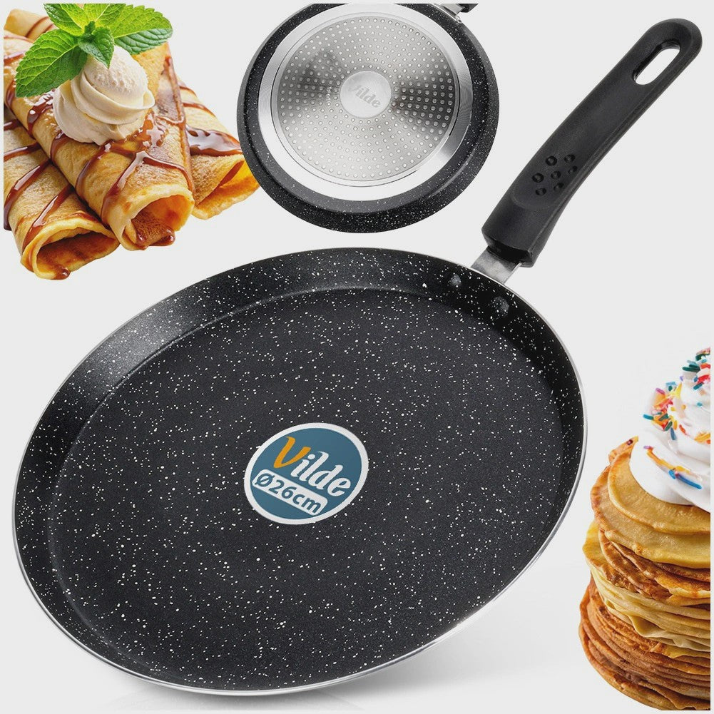 Non-Stick Granite Crepe Pan, 26 cm