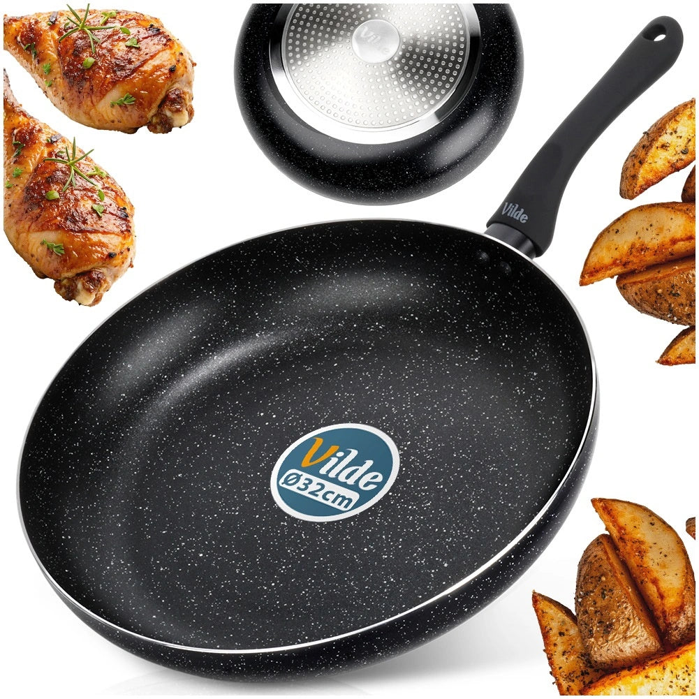 Non-Stick Granite Frying Pan, 32 cm, Dishwasher Safe