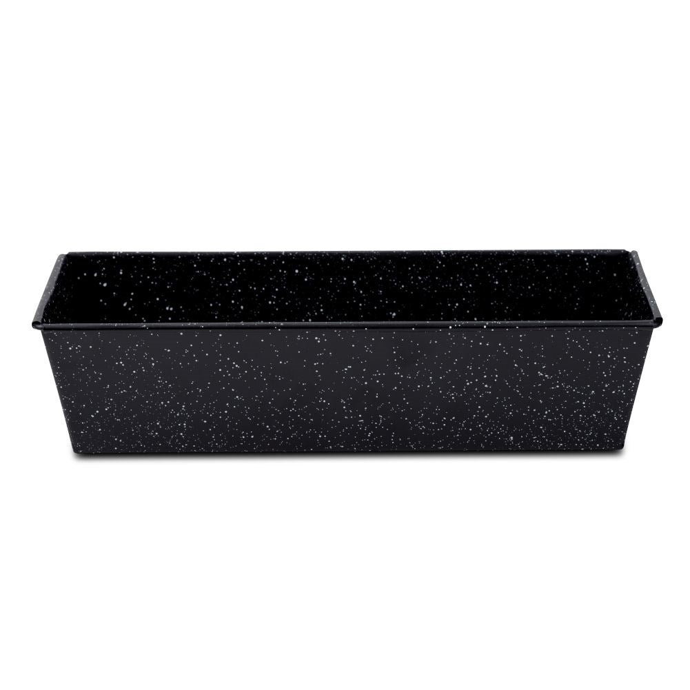 Non-stick bread pan with granite coating for all ovens