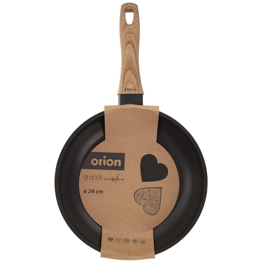 Non-stick frying pan WOODEN 24 cm